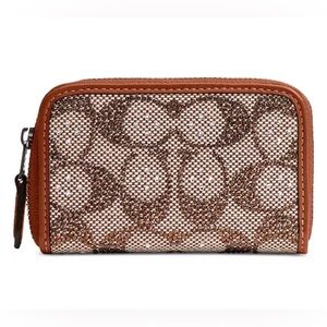 Coach Essential Crystal Signature Card Case